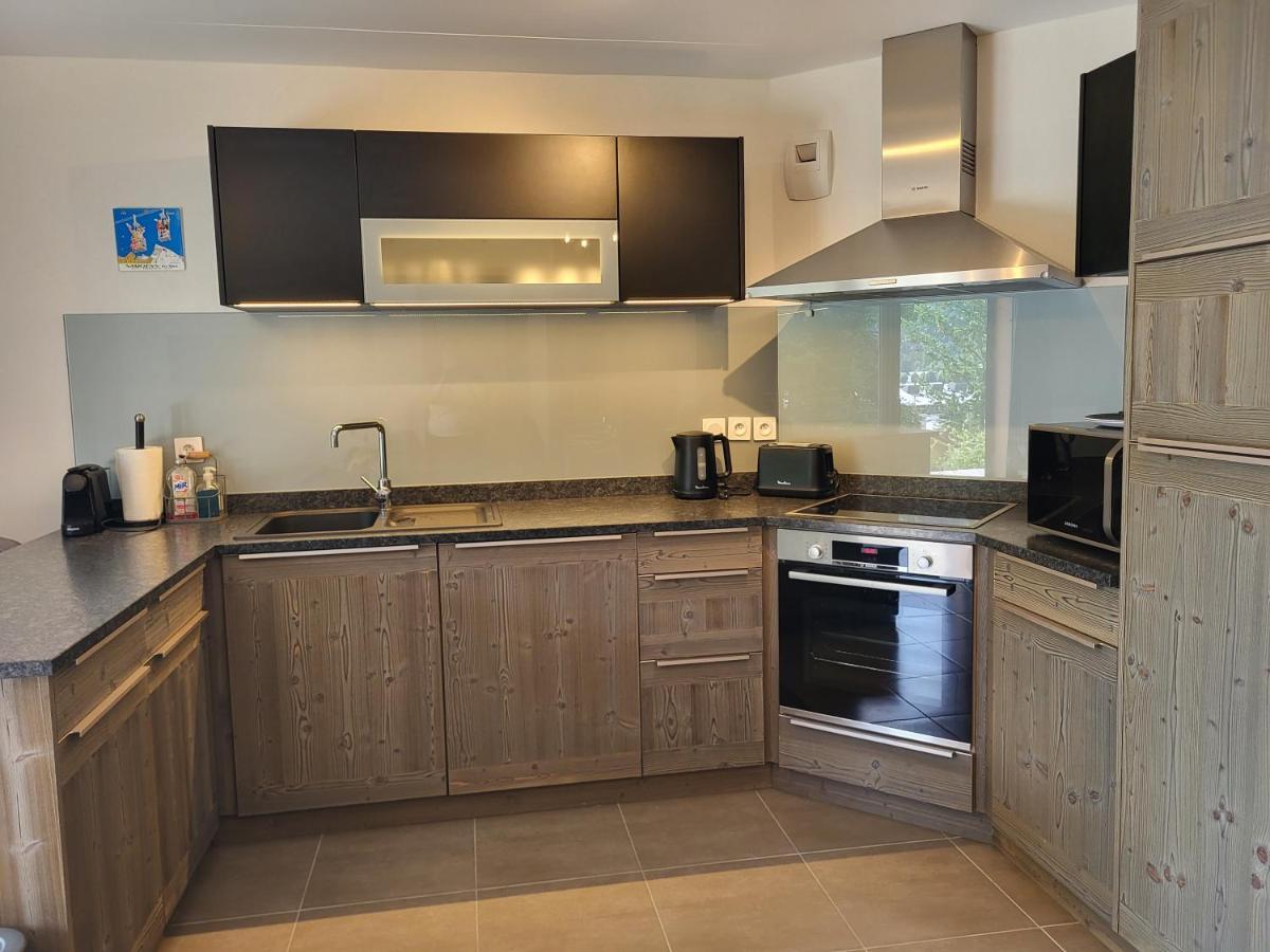 Plein Soleil Modern 3 Bedroom Apartment With Stunning Mountain Views 萨莫安斯 外观 照片