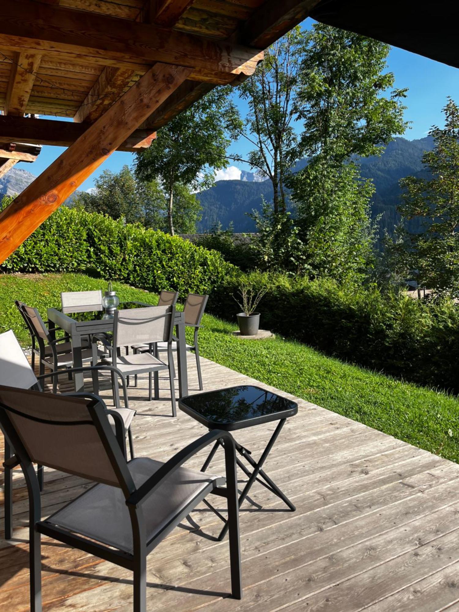 Plein Soleil Modern 3 Bedroom Apartment With Stunning Mountain Views 萨莫安斯 外观 照片